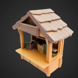 Уютная Угловая Библиотека